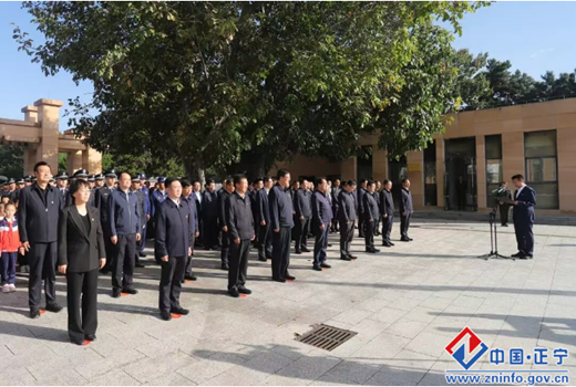 正宁县举行烈士纪念日公祭活动