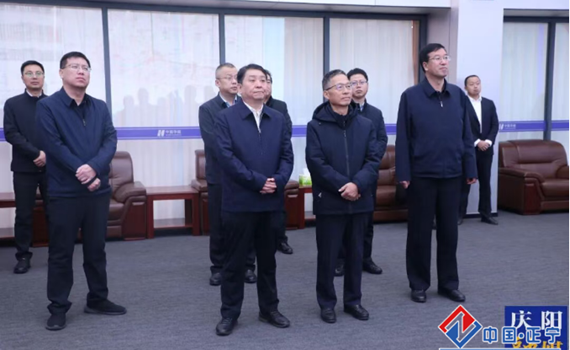 中煤集团考察组来庆阳市调研对接项目落地有关事宜